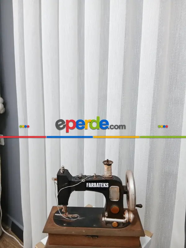 Salon - Exculusive Melike Ütü İstemez Kırışmaz Sade Tül Perde