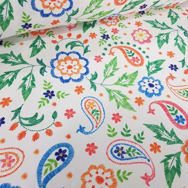 Mutfak Fon Perde- Beyaz