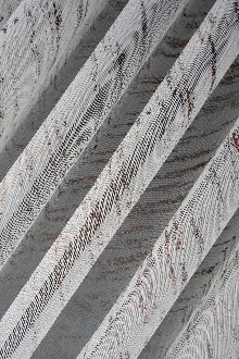 Salon Tül - Modern Bronz Varaklı Keten Tül Perde Yüksek Kalite