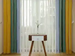 1. Kalite Çizgili Tül Dikey Zebra Perde - Ft-16 Hardal , Ft-27 Çağla Yeşili , Ft-30 Açık Lila , Ft-02 Ekru- Mavi-krem Açık-lila Açık Lila-mint-hardal Sarısı