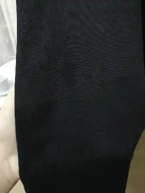 Siyah Düz Fon Perde- Siyah