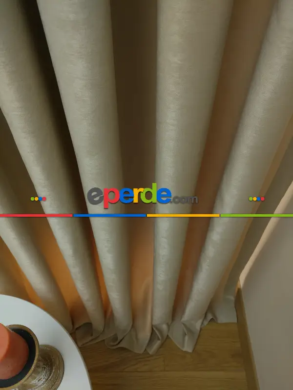 Soft Bej Fon Perde (150)- Bej