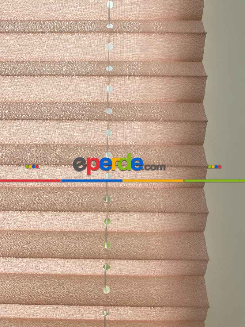 Plise Perde, Pembe Renk (perla 11)