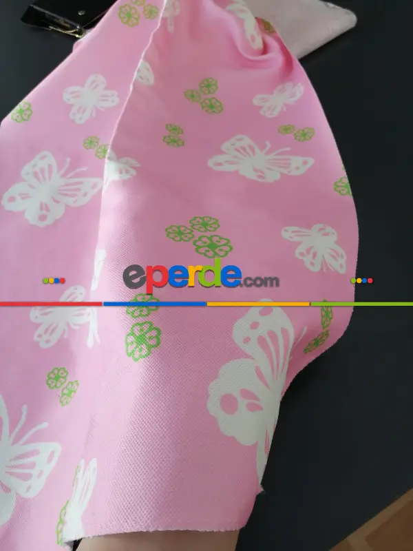 Milano Çocuk Odası Kelebek Pano Fon - Pembe 50cm X 1cm 