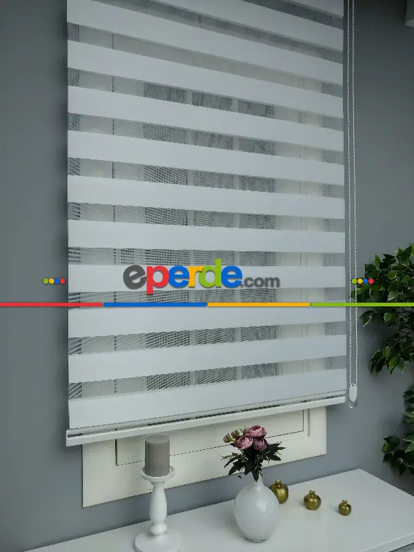 Zebra Perde - Düz Zebra Perde Perlehome