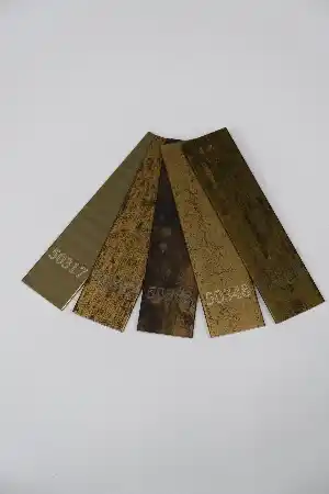 Oda Perde - 50mm Ahşap Jaluzi Perde, Polywood, Ahşap Görünümlü, Alev Almaz, Antrasit, Siyah Ve Ahşap Tonlarında