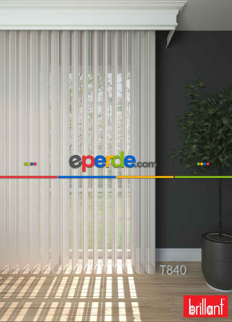 Brillant Akıllı Tül Perde Pudra Renkli Tül Dikey Zebra Perde Düz 1. Kalite