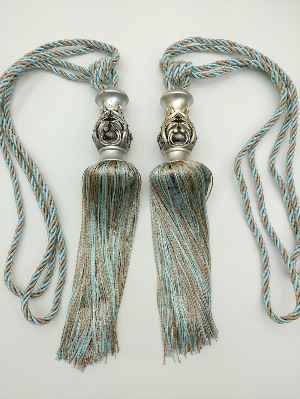 Fon Bağı Braçol Çift Renkli Turkuaz Kahve- Turkuaz-kahve