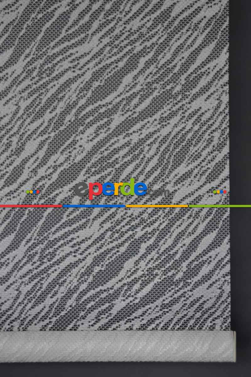 Halim Perdesan Dacuz-200 Beyaz Renk Etekli Veya Eteksiz Çift Mekanizmalı Tül Stor Perde