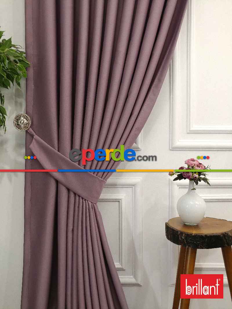 Brillant Blackout%90 Karatmadır Mürdüm Açık-gül Kurusu