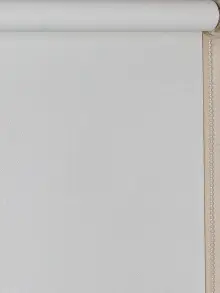 Brillant Beyaz Simli Stor Perde- Beyaz