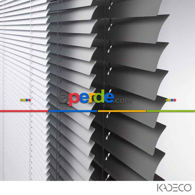 Oda Perde 25 Mm Metal Jaluzi Perde, Alev Almaz, Antrasit, Siyah Ve Ahşap Tonlarında