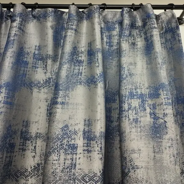 Yatak Odası - Geniş Enli Jakarlı Dokuma Salon Yatak Odası Lüks Perdeler 33 Renk Seçenekli