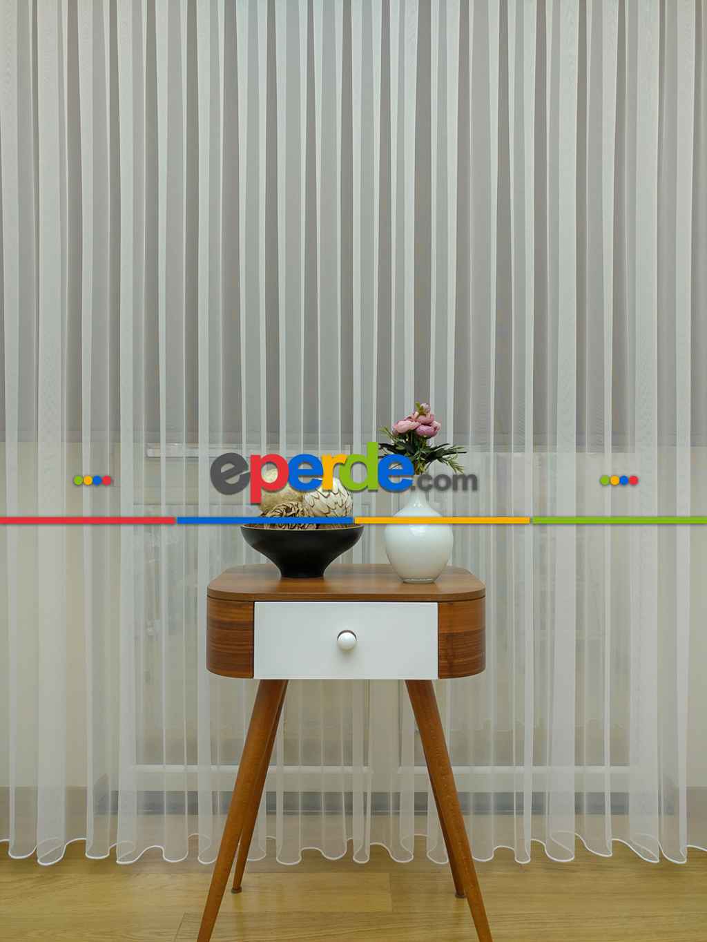 Dönergücü - Pırıltı Mat Zemin Tül Perde Ekru Renk Kırık Beyaz 1.kalite- Ekru