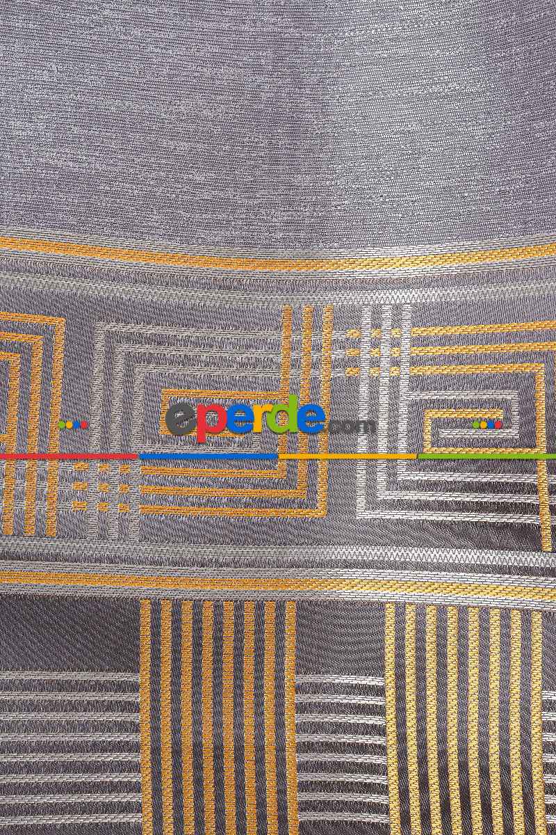 Salon - Asus Jakar Dokuma Fon Perde