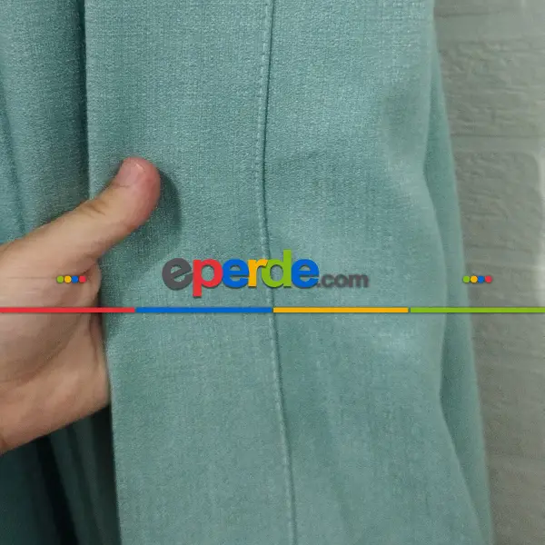 Yatak Odası - Geniş Enli Jakarlı Dokuma Salon Yatak Odası Lüks Perdeler 33 Renk Seçenekli