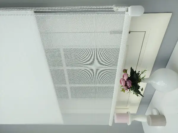 Çiftli Sistem Tül Stor- Beyaz