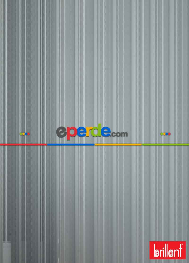 Brillant Akıllı Tül Perde Gri Renkli Tül Dikey Zebra Perde Düz 1. Kalite