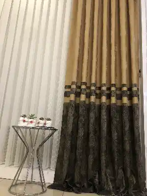 Patine Desenli 1. Sınıf Jakarlı Pano Fon Perde