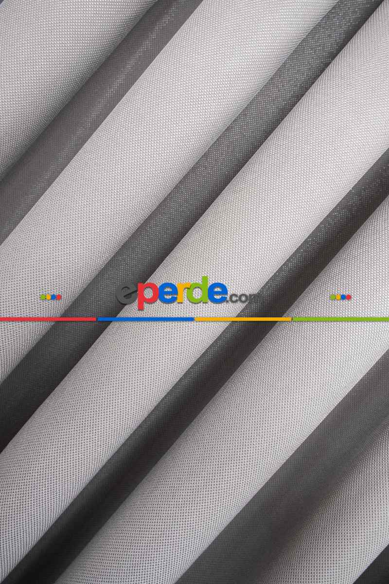 Oturma Odası 2025 Trend Gri Özel Dokulu Ve Işıltılı Fon Perde