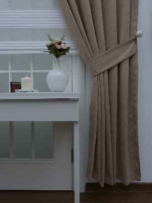 Açık Vizon - Düz Fon Perde (180)- Açık Vizon