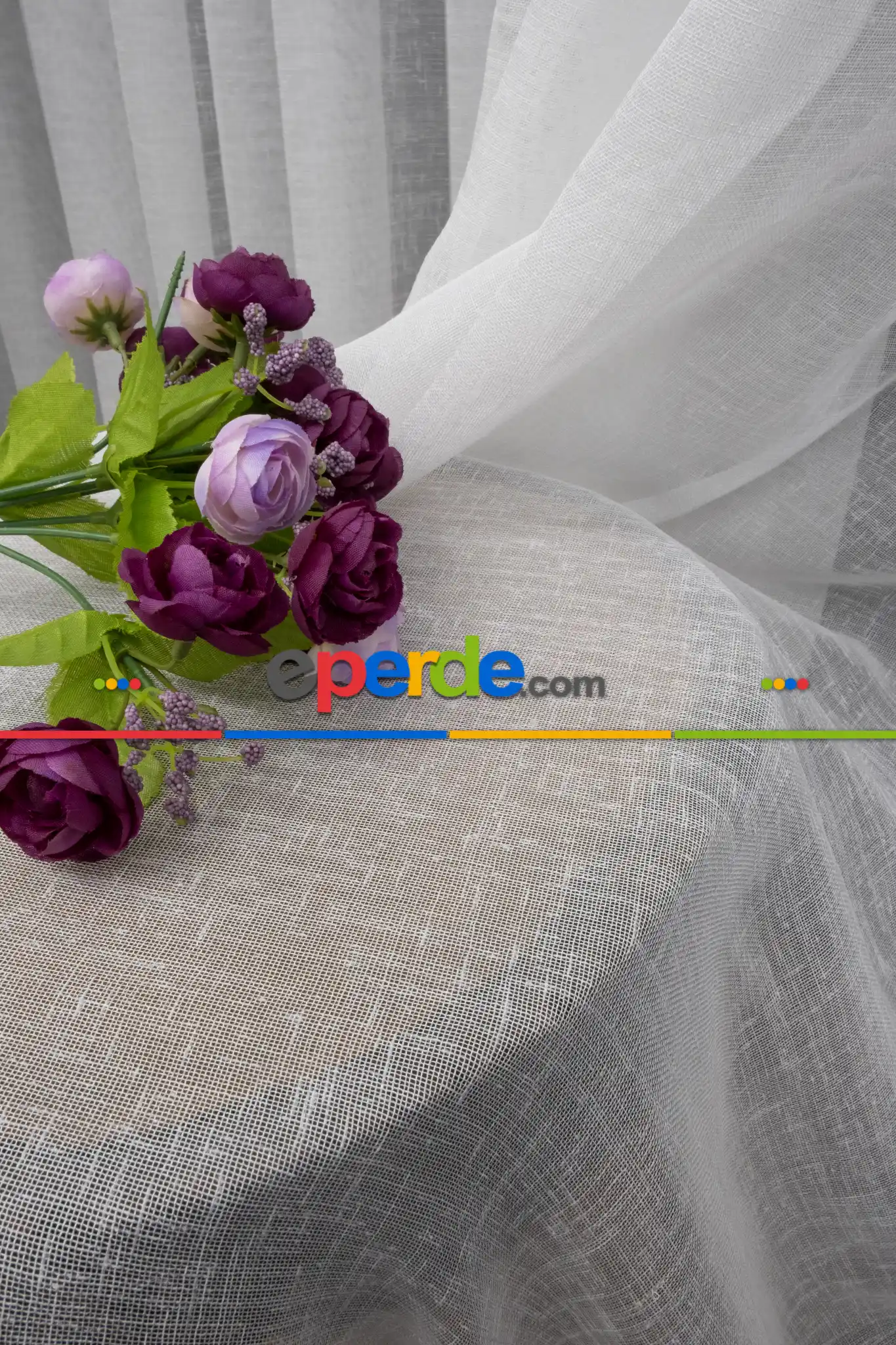 Mutfak - Natural Keten Tül Ekru Yüksek Kalite