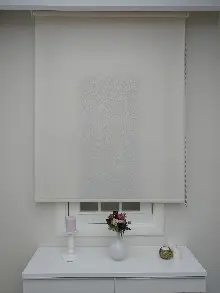 Altın Simli Desenli Stor- Beyaz-altın Simli- Çok Renkli 2