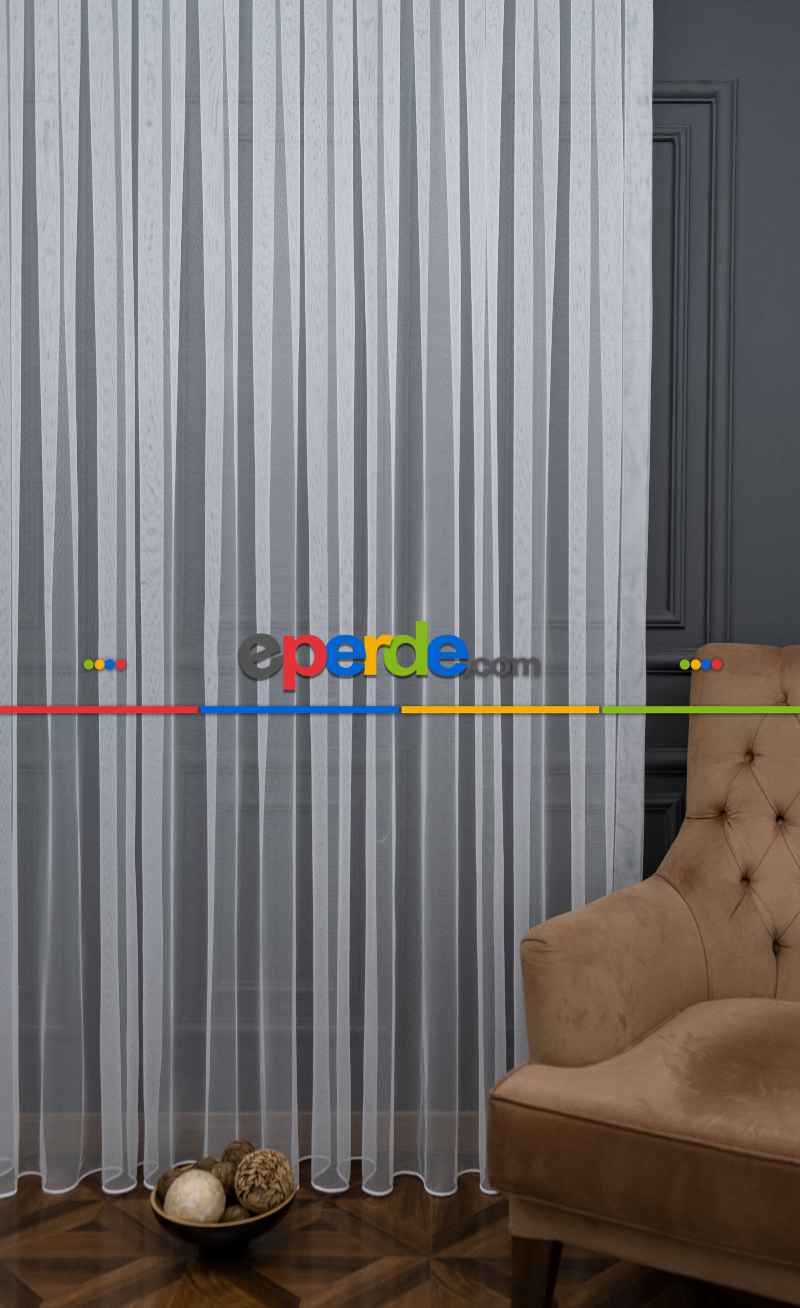 Lüks Grek Tül Perde Çok Dökümlü - Ütü İstemez - İtinalı Özel Dikiş İle 2023 Trend