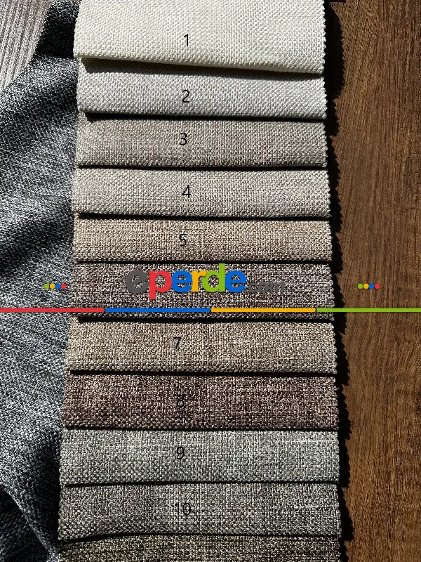 Yatak Odası - Bahama Keten Fon Yüksek Gramaj Kaliteye Önem Verenler İçin