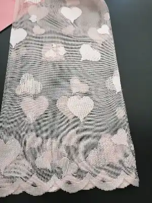 Roma Kalpli Çocuk Odası Örme Tül - Pembe