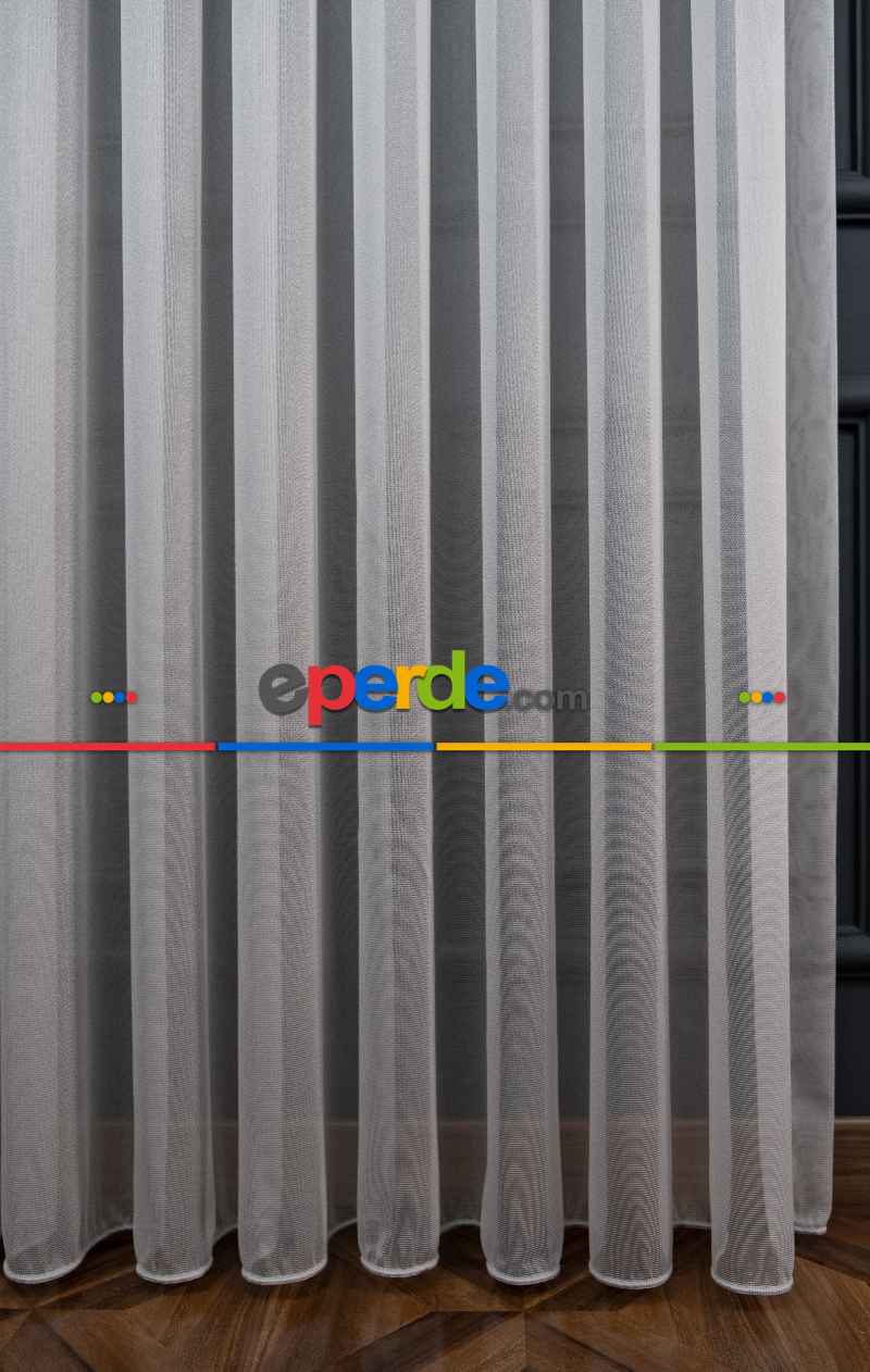 Mutfak - Gri Renk Monaliza Dökümlü Ütü İstemeyen Tül - İtinalı Dikiş Garantisi