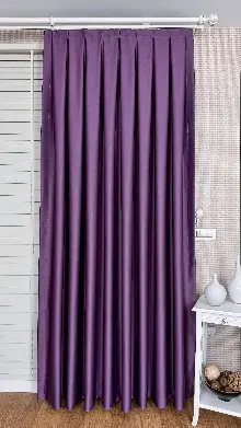 Mor Blackout - Karartma Fon Perde, Premium Kalite Serisidir, %90 Oranında Işığı Keser