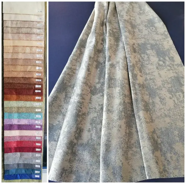 Elif Düz Jakar Dokuma Fon Perde - 29 Renk Seçenekli