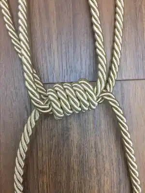 Perde Fon Bağı - Braçol - Krem Rengi - - Krem