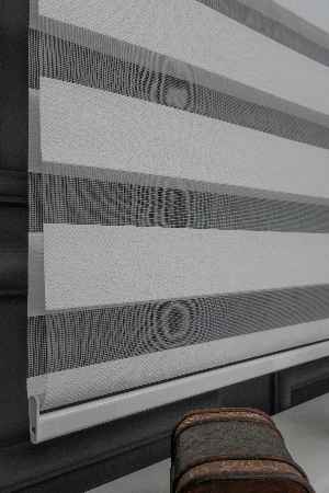 Zebra Perde - Düz Zebra Perde Kalın Dokulu