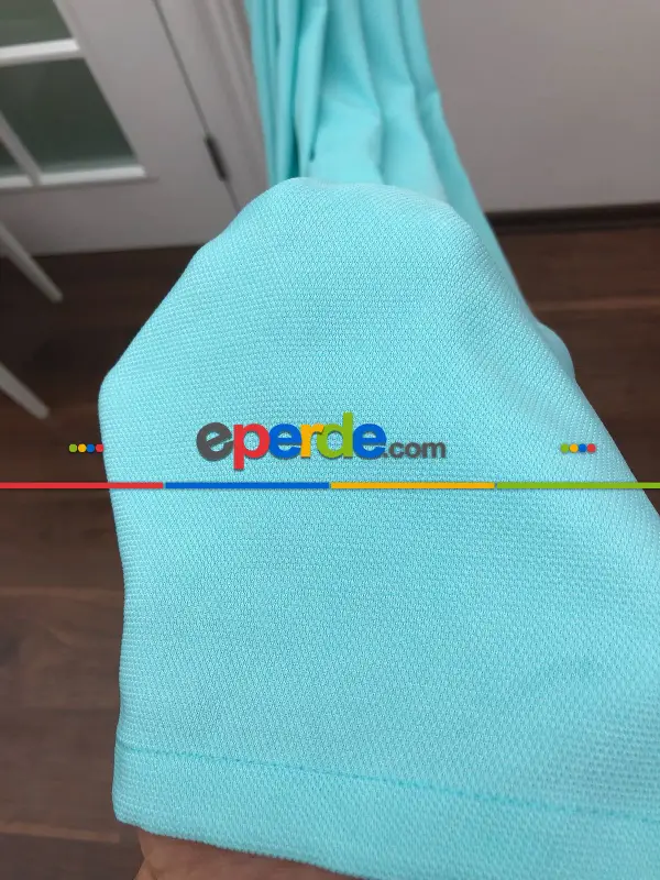 Turkuaz Renk Düz Fon Perde- Turkuaz Yeşili Ara Renk-turkuaz