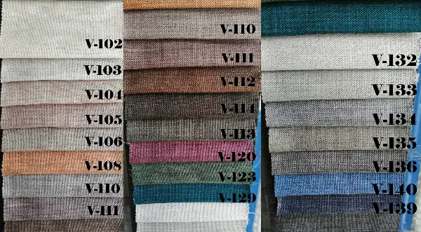 Diadora Keten Görünümlü Sık Dokuma Fon Perde