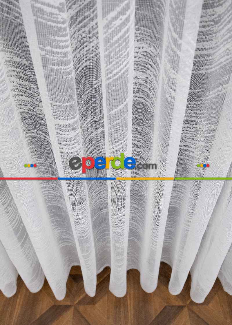 Fransız Dantel Örme Tül Perde - Yüksek Kalite Bt 1770