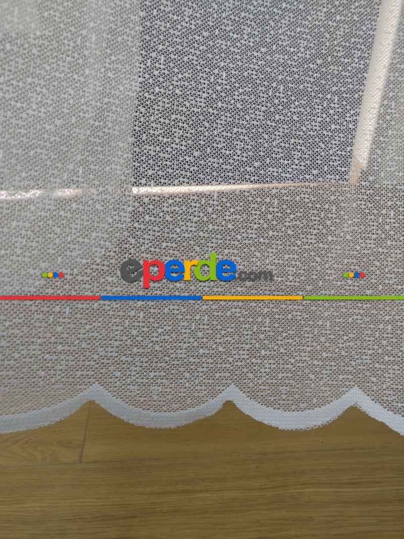 ( Orjinal ) Kdk Spor Desen Salon Fransız Dantel Tül Perde & Kruvaze Perde-