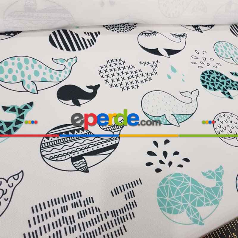 Çocuk Odası Fon Perde Evm430 _c - Kumaşı Kalındır Duck Bezi Değildir.- Siyah-Mavi-Beyaz-Çok Renkli