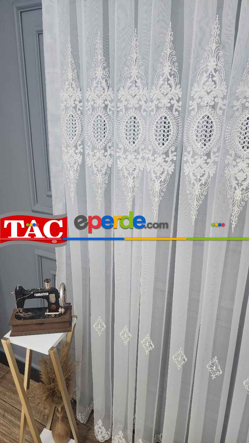 Taç Nakışlı Kort Damask Salon Model Tarz Tasarım Mega Exculusive