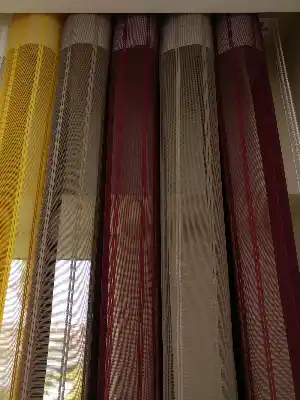 1. Kalite Çizgili Tül Dikey Zebra Perde - Ft-35 Bordo , Ft-09 Elegans , Ft-16 Hardal , Ft-02 Ekru- Bordo-ekru-sütlü Kahve-hardal Sarısı