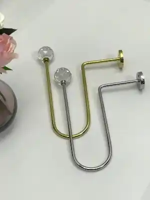 Perde Fon Demiri Kol Bağı Sarı- Sarı-altın
