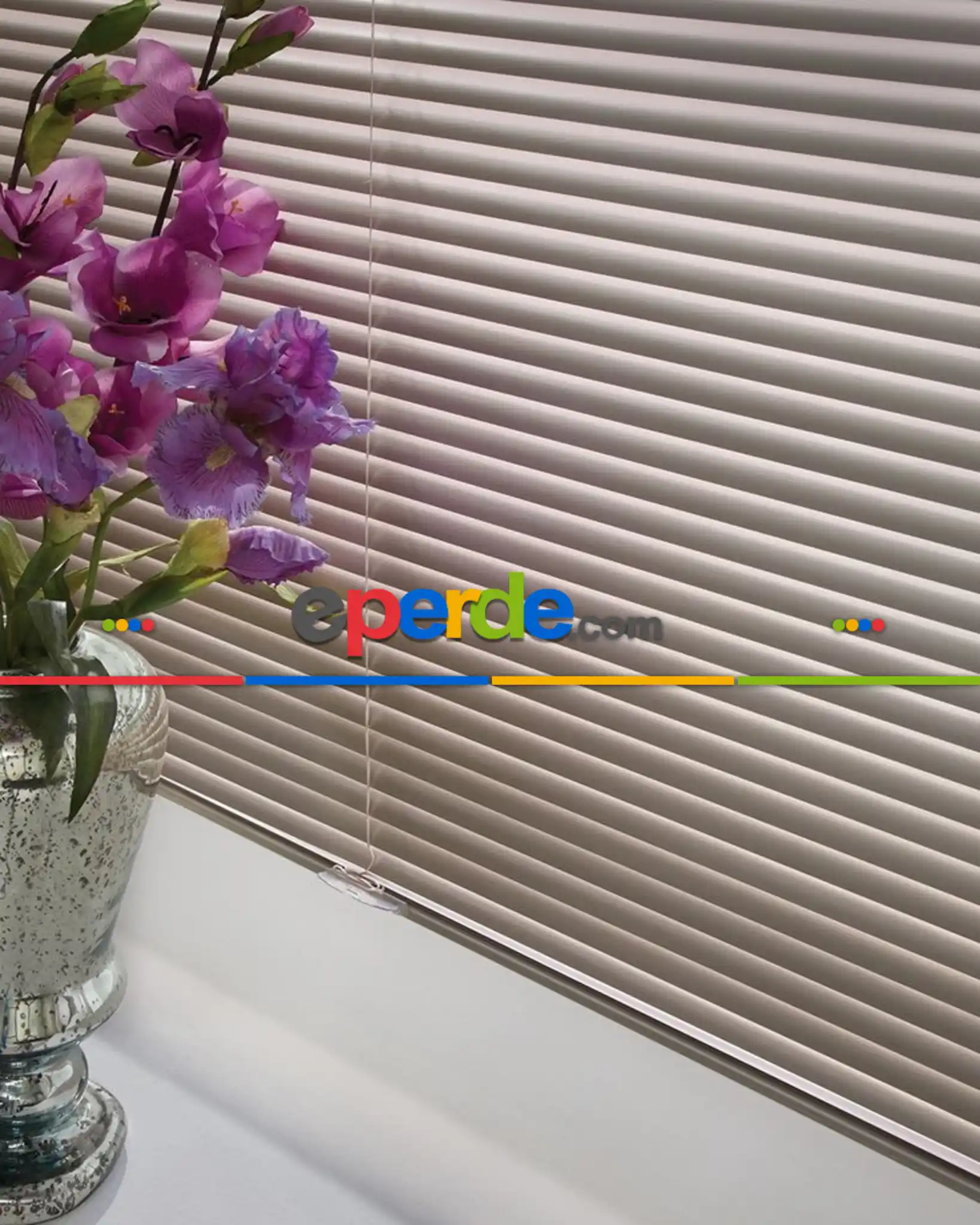 Oda Perde Metal Jaluzi Perde, Aliminyum 25 Mm, Alev Almaz, Kırılmaz