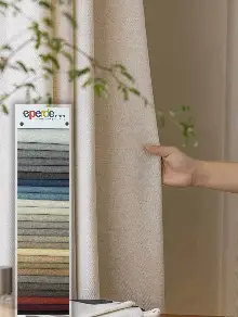 26 Farklı Renk Premium %90 Blackout Karartma Keten Fon Perde