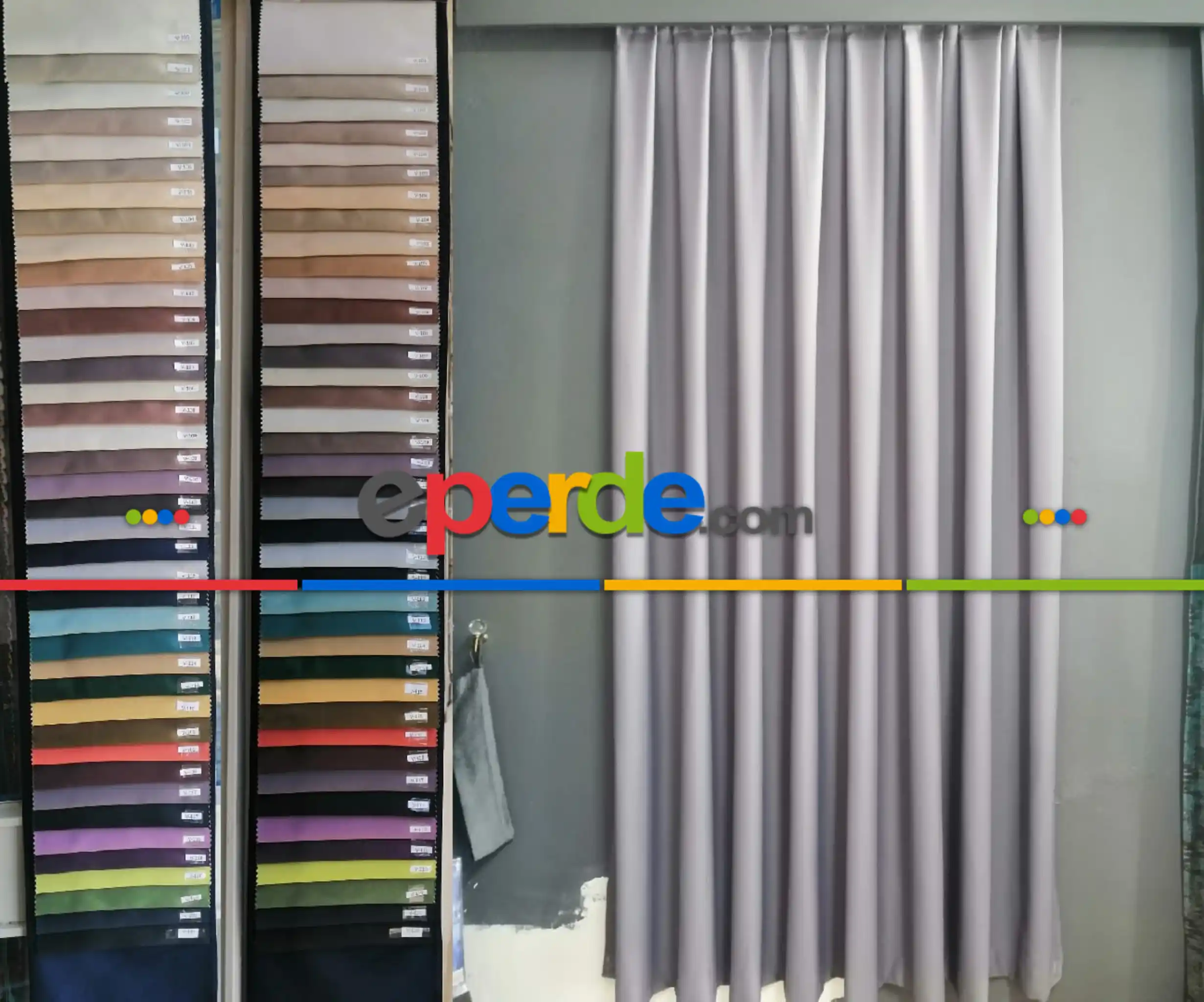 Çupra Blackout Duble Fon Perde 40 Renk Seçenekli