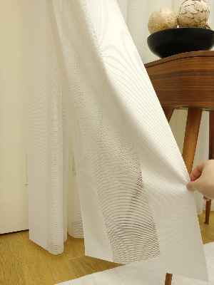 Salon - Akıllı Tül Perde Tül Dikey Zebra Perde Düz 1. Kalite, 20 Renk- Kahverengi