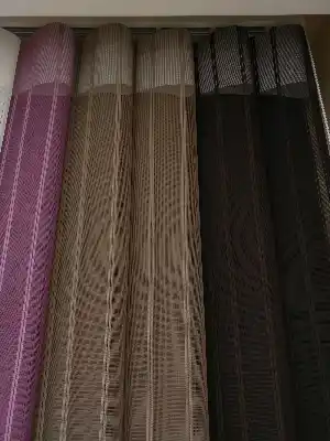 1. Kalite Çizgili Tül Dikey Zebra Perde - Ft04 Kahve - Ft11 Sütlü Kahve Ft21 Gül Kurusu- Gül Kurusu-ekru-kahve-sütlü Kahve