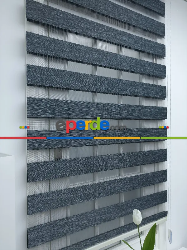 #üreticifirma %40 Indirimli !!! Füme Gri Bambu Zebra Perde Ozel Fiyat- Gri-füme-antrasit-füme