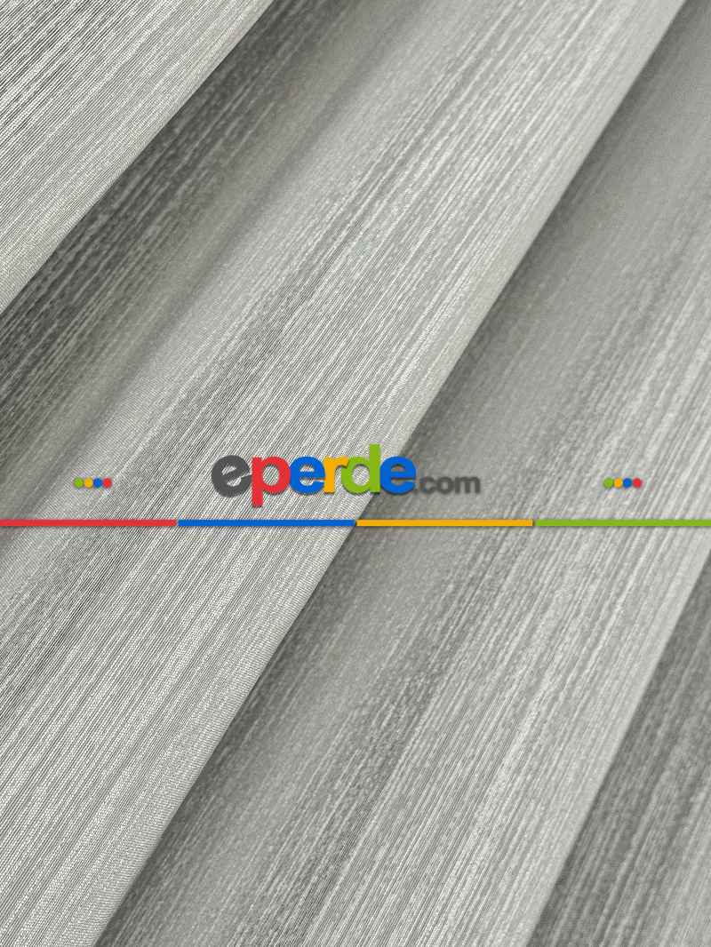 Genç Odası Hafif Çizgili Tül Perde - Premium Serisi - Ürün Videosu Açıklamada Vardır